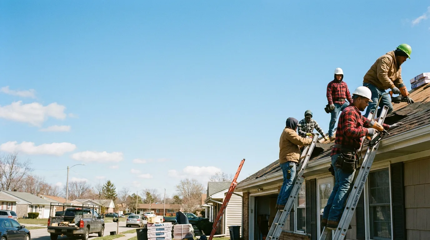 Roofing in Elwin, IL near me